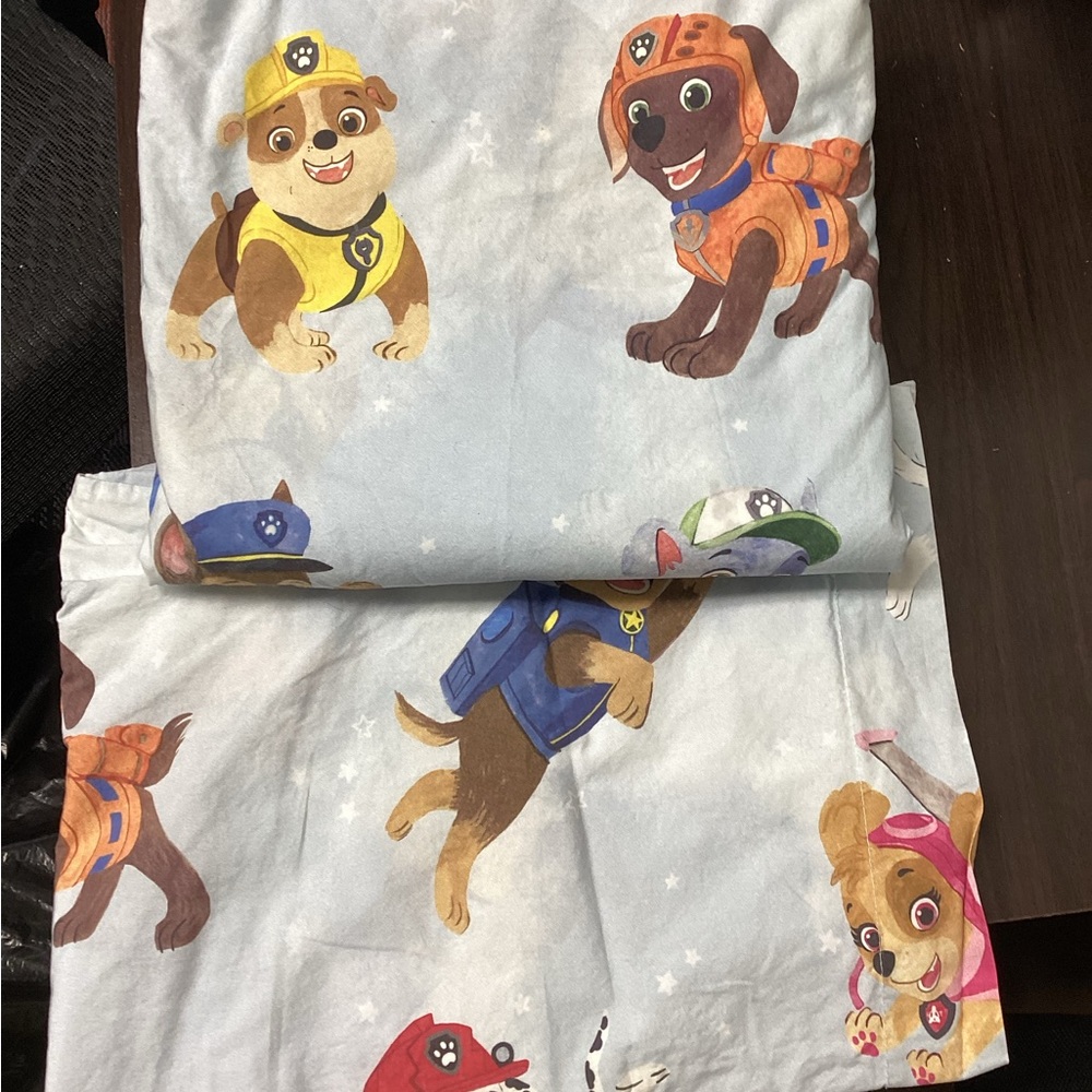 Pottery Barn Paw Patrol Kids Duvet cover + pillow sham size twin